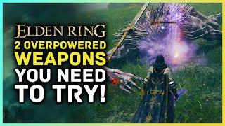 Elden Ring - 2 Overpowered Weapons & BEST Sleep Build Weapons!