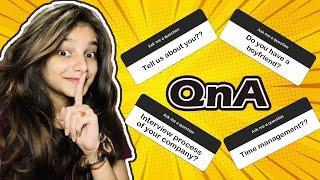 About me, Career Status, Love life || QnA with codecrookshanks || Vanshika Pandey