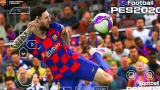 PES 2020 PPSSPP 300MB Camera PS4 Android Offline Best Graphics Last Transferts