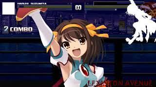 [M.U.G.E.N] Haruhi Suzumiya(Me) V.S. Unknown (Shao A.I. Patch)