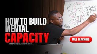 Building mental capacity