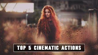 Top 5 Cinematic Effect Actions - Photoshop Tutorial