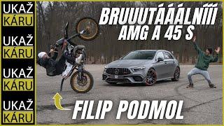 4K | NOVÉ AUTO FILIPA PODMOLA | DOSTANE SE DO TOP 5? | MERCEDES-AMG A 45 S