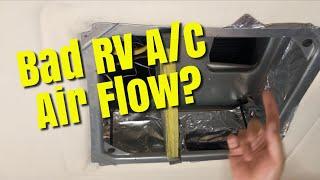 RV TIPS: A/C- What to check when you're not getting good airflow!