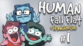 SuperMega Plays HUMAN FALL FLAT (ft. FrankJavCee) - EP 1: Buns and Roses