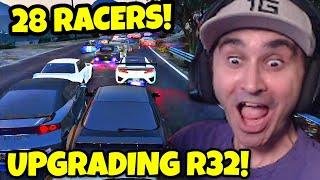 Summit1g UPGRADES His R32 & GOES CRAZY In 28 People RACE! | GTA 5 NoPixel RP
