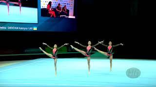 Ukraine (UKR) - 2018 Acrobatic Worlds, Antwerpen (BEL) - Balance  Women's Group