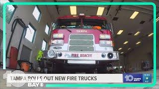 Tampa rolls out 1st vehicles of new fleet, hoping to improve emergency response times