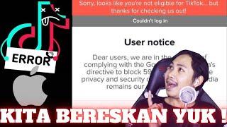 Cara Atasi TikTok Yang Error & Tidak Bisa Dibuka Di Hp iPhone Terbaru