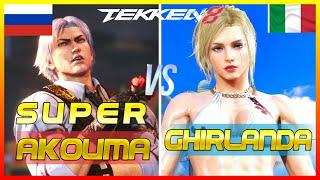 Tekken 8 ▰ Ghirlanda (Lidia) Vs Super Akouma (Lee Chaolan) ▰ Ranked Matches