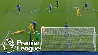 Goncalo Guedes' half-volley puts Wolves in front of Leicester City | Premier League | NBC Sports