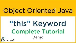 Java THIS keyword example. Object Oriented Java Tutorial #14.1