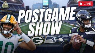 Packers/Seahawks LIVE Postgame Show!!! - Packers Win BIG in Seattle!!!