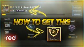 HOW TO Got WEAPON MASTER Title | Easiest way | Arrwo Gaming - Red| [Pubg mobile]