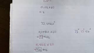 Geography Mapwork: Converting Degrees Minutes & Seconds (DMS) to decimal degrees