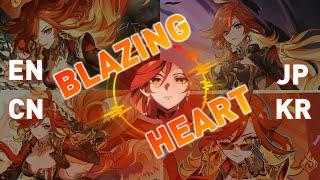 Blazing Heart | Switching Vocals (EN, JP, CN, KR)