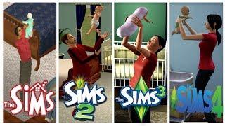  Sims 1 - Sims 2 - Sims 3 - Sims 4 : Baby Evolution
