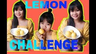 Lemon challenge//No Reaction Jhean Soriano