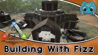 ARK:Survival Evolved Building w/ Fizz :: How to Build One of the Best Building In ARK
