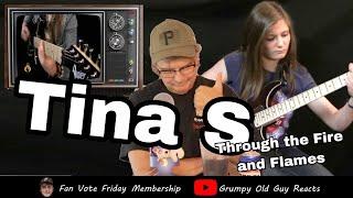 TINA S - THROUGH THE FIRE AND FLAMES | FIRST TIME HEARING | REACTION