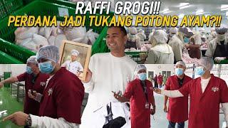 RAFFI DITANTANG JADI TUKANG POTONG AYAM!! HADIAHNYA LANGSUNG DIKASIH PABRIK POTONG AYAM??!!