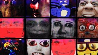 ALL UPDATED JUMPSCARES in Nico's Nextbots