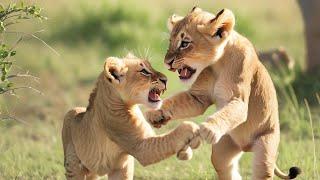 "Grace and Savagery: Captivating Hunt of a Lioness on a Zebra in the Maasai Mara, Kenya"