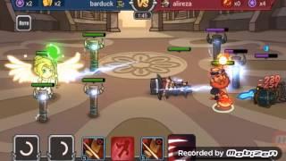 Pocket Heroes [PvP]: barduck VS alireza