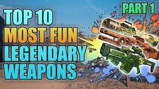 Borderlands 3 | Top 10 Most Fun Legendary Weapons and Unique Effects Part 1