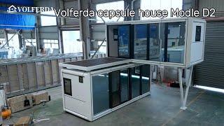 Volferda Doubble Apple Cabin Modle VL-D2Volferda capsule house Modle VL-D2