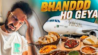 I Eat Indian Food & Flight With Pakistani Airline AirSial (Adventure Ho Geya)