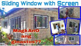 Sliding Window with Screen / vlog #22