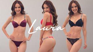 Lingerie Try On Haul #lingerie #tryon #lauracontreras #modelfilm #fashion #top