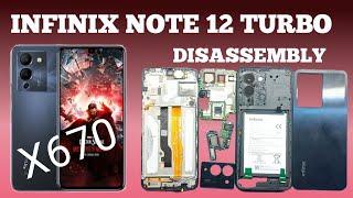 Infinix Note 12 Turbo X670 Disassembly Teardown How To Open | Mobile Screen LCD Display Replacement