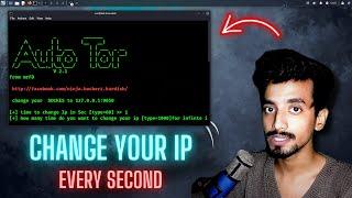 How to Change Your IP Every Second in Kali Linux ! | Auto Tor |  Be Totally Anonymous | CodeGrills