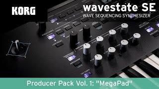 Producer Pack Vol. 1 für KORG wavestate - "MegaPad"