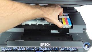 Epson XP-342: How to Replace Ink Cartridges
