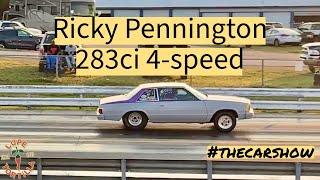 2024 Stick Shift Nationals Ricky Pennington 283ci Malibu 4-speed Farmington Dragway NC Drag Racing