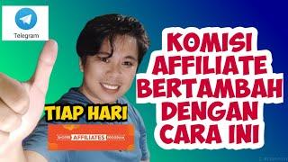 RAHASIA KONVERSI & KOMISI TIAP HARI SHARE LINK SHOPEE AFFILIATE DI TELEGRAM