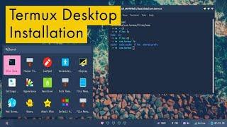 How to use Termux in GUI mode || Termux Desktop ️