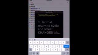 failed to fetch cydia error refreshing data fix