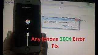 Iphone 6 3004 Error fix