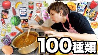 カレーに100種類の食べ物を隠し味にブチ込んで食ってみた