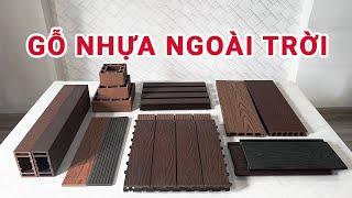 Gỗ nhựa ngoài trời | Ốp tường ngoài trời | Sàn ngoài trời