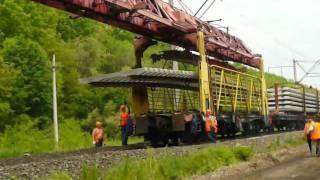 Замена железнодорожного полотна - часть 2