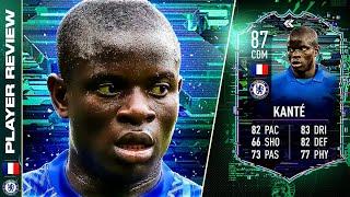 87 FLASHBACK N'GOLO KANTE REVIEW! FIFA 22 Ultimate Team