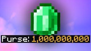 the 1,000,000,000 coin emerald blade (hypixel skyblock)