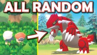 What if All Pokemon Were RANDOM in Pokemon Brilliant Diamond?