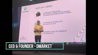 Volodymyr Panchenko - Founder & CEO, DMarket - World Blockchain Forum 2018 - London