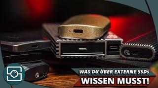 ALLES WAS IHR ÜBER EXTERNE SSDs WISSEN MÜSST! USB-C, THUNDERBOLT UND CO. ERKLÄRT!